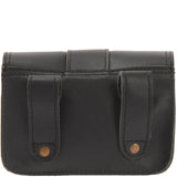 Gürteltasche Bauchtasche Hüfttasche Damen Herren Leder schwarz LE9005