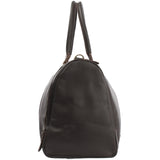 Reisetasche Weekender Sporttasche Ledertasche Damen Herren Leder 55cm dunkelbraun LE2017