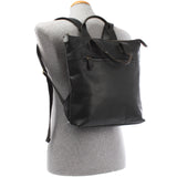 Rucksack Lederrucksack Freizeitrucksack Damen Herren Leder schwarz LE1031