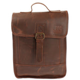 Freizeitrucksack Lederrucksack Cityrucksack Leder braun LE1030
