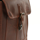 Freizeitrucksack Lederrucksack Cityrucksack Leder braun LE1030