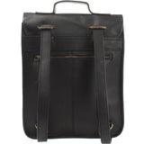 Freizeitrucksack Lederrucksack Cityrucksack Leder schwarz LE1030