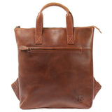 Rucksack Lederrucksack Freizeitrucksack Damen Herren Leder braun LE1031