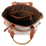 Rucksack Lederrucksack Freizeitrucksack Damen Herren Leder braun LE1031