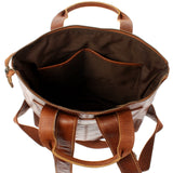 Rucksack Lederrucksack Freizeitrucksack Damen Herren Leder braun LE1031