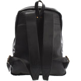 Rucksack Lederrucksack Freizeitrucksack Damen Herren Leder schwarz LE1016