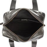 großer Rucksack Lederrucksack Freizeitrucksack Damen Herren Leder schwarz LE1020