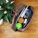 Rucksack Freizeitrucksack Lederrucksack Leder schlamm LE1018