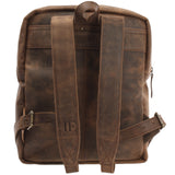 Rucksack Freizeitrucksack Lederrucksack Leder schlamm LE1018