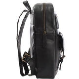 Lederrucksack Freizeitrucksack Wanderrucksack Leder schwarz LE1018