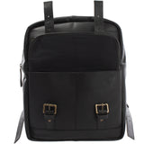 Lederrucksack Freizeitrucksack Wanderrucksack Leder schwarz LE1018