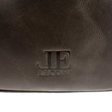 Schultertasche Ledertasche Handtasche Leder dunkelgrau LE0063