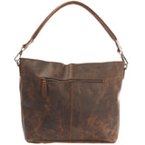 Schultertasche Umhängetasche Ledertasche Leder schlamm LE0039