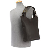 Henkeltasche Schultertasche Shopper Leder dunkelbraun LE0033