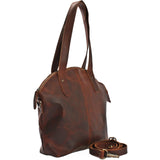 Shopper Schultertasche Damen Handtasche Ledertasche Henkeltasche Leder braun LE0060