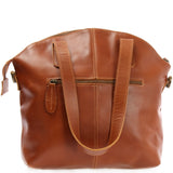 Damentasche Henkeltasche Schultertasche Leder cognac LE0060