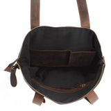 Shopper Schultertasche Damen Handtasche Ledertasche Henkeltasche Leder schlamm LE0060