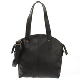 Shopper Schultertasche Damen Handtasche Ledertasche Henkeltasche Leder schwarz LE0060