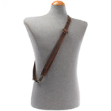 Trageriemen Leder braun schmal 150cm LEC-R4