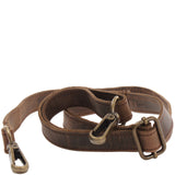 Trageriemen Leder schlamm schmal 150cm LEC-R4