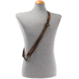 Trageriemen Leder schlamm schmal 150cm LEC-R4