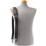 Trageriemen Leder dunkelbraun 115cm LEC-R1