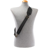 Trageriemen Leder schwarz 115cm LEC-R1