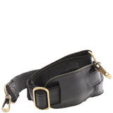 Trageriemen Leder schwarz 150cm LEC-R2