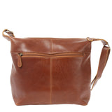 Umhängetasche Beuteltasche Ledertasche Damentasche Leder braun LE0064