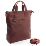 Henkeltasche Umhängetasche Damentasche Leder bordeaux LE0068