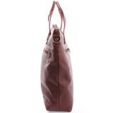 Henkeltasche Umhängetasche Damentasche Leder bordeaux LE0068