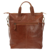 Damentasche Umhängetasche Henkeltasche Leder braun LE0068