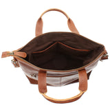 Damentasche Umhängetasche Henkeltasche Leder braun LE0068