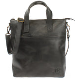 Damentasche Umhängetasche Ledertasche Leder dunkelgrau LE0068