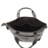 Damentasche Umhängetasche Ledertasche Leder dunkelgrau LE0068