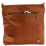 Umhängetasche Ledertasche Schultertasche Leder cognac LE3073
