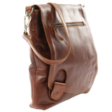 Umhängetasche Ledertasche Damen Schultertasche Leder braun LE3073