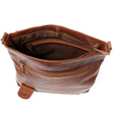 Umhängetasche Ledertasche Damen Schultertasche Leder braun LE3073