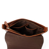 Umhängetasche Ledertasche Damen Schultertasche Leder braun LE3073