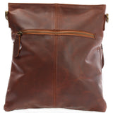 Umhängetasche Schultertasche Ledertasche Leder braun LE3084