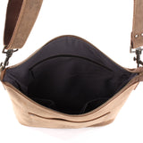 Umhängetasche Schultertasche Damentasche Ledertasche Leder braun LE3067