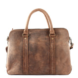 Umhängetasche Schultertasche Henkeltasche Damentasche Aktentasche Buisnesstasche Leder braun LE3065