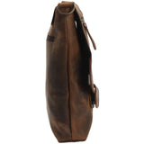 Umhängetasche Ledertasche Schultertasche Leder schlamm LE3027