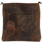 Umhängetasche Ledertasche Schultertasche Leder schlamm LE3027