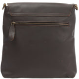 Umhängetasche Ledertasche Schultertasche Leder dunkelbraun LE3027