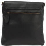 Umhängetasche Ledertasche Schultertasche Leder schwarz LE3027