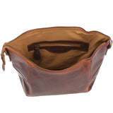 Umhängetasche Schultertasche Ledertasche Leder braun LE0058