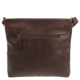 Umhängetasche Ledertasche Damen Schultertasche Leder dunkelbraun LE0066