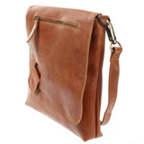 Umhängetasche Ledertasche Damen Schultertasche Leder cognac LE3027