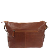 Umhängetasche Ledertasche Damen Herren Schultertasche Leder braun LE0067